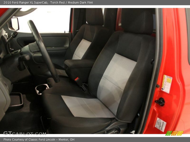 Torch Red / Medium Dark Flint 2010 Ford Ranger XL SuperCab