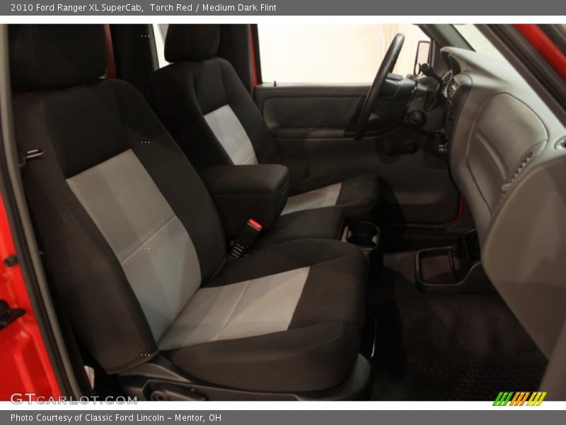 Torch Red / Medium Dark Flint 2010 Ford Ranger XL SuperCab