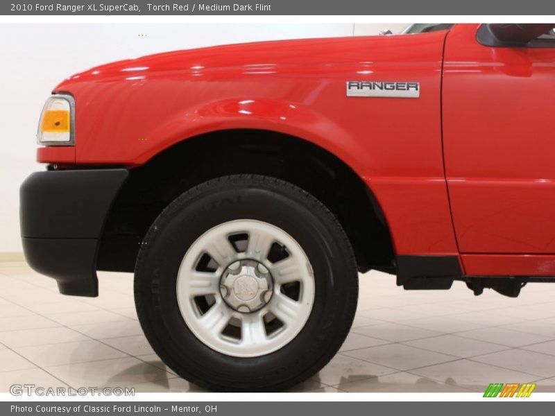 Torch Red / Medium Dark Flint 2010 Ford Ranger XL SuperCab