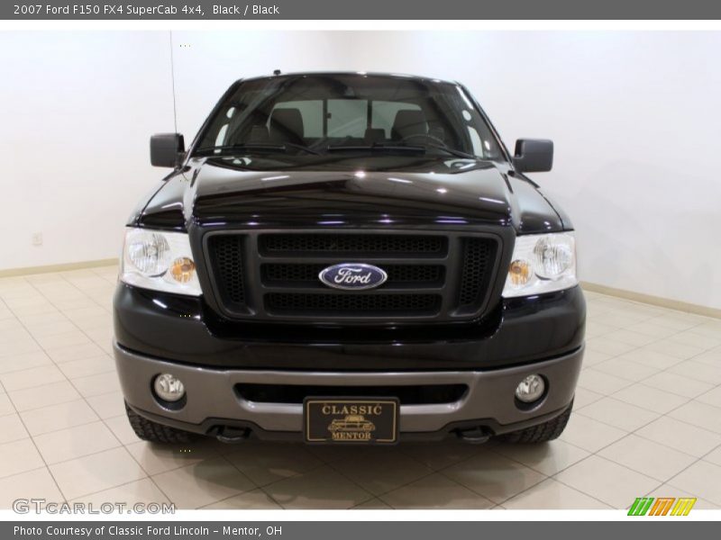 Black / Black 2007 Ford F150 FX4 SuperCab 4x4