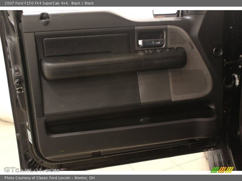 Black / Black 2007 Ford F150 FX4 SuperCab 4x4