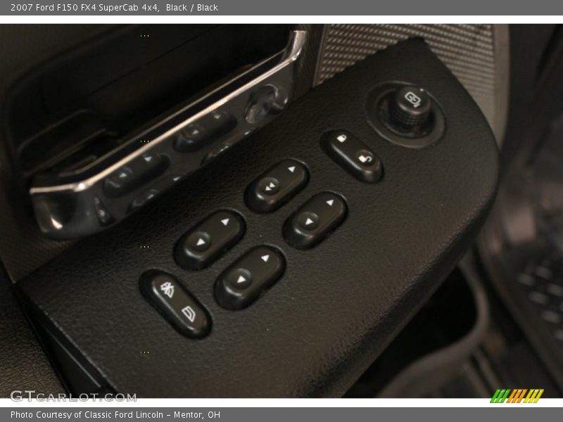 Black / Black 2007 Ford F150 FX4 SuperCab 4x4