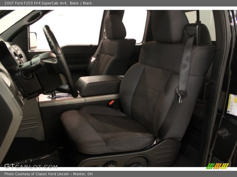 Black / Black 2007 Ford F150 FX4 SuperCab 4x4