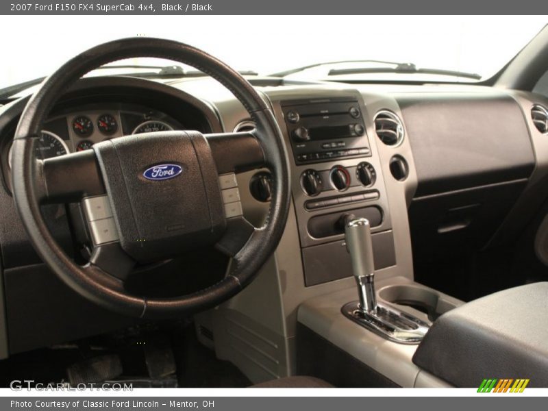 Black / Black 2007 Ford F150 FX4 SuperCab 4x4
