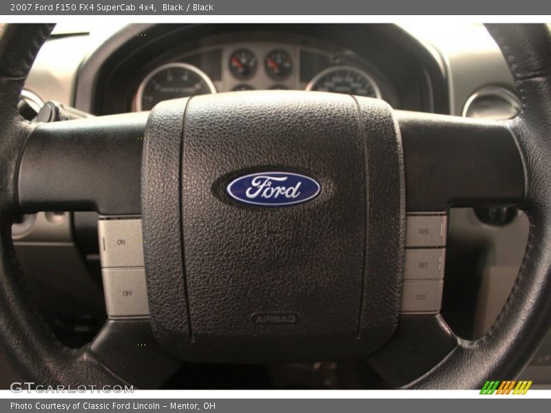 Black / Black 2007 Ford F150 FX4 SuperCab 4x4