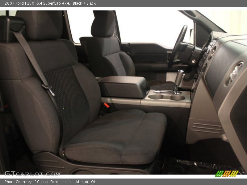 Black / Black 2007 Ford F150 FX4 SuperCab 4x4
