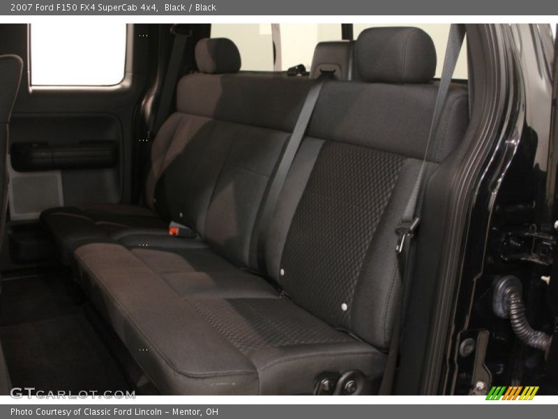 Black / Black 2007 Ford F150 FX4 SuperCab 4x4