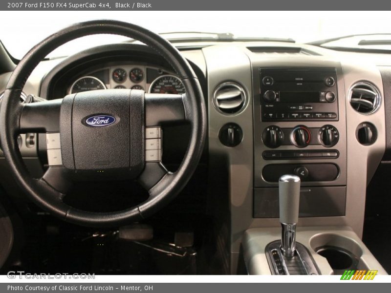 Black / Black 2007 Ford F150 FX4 SuperCab 4x4