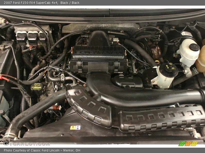 Black / Black 2007 Ford F150 FX4 SuperCab 4x4