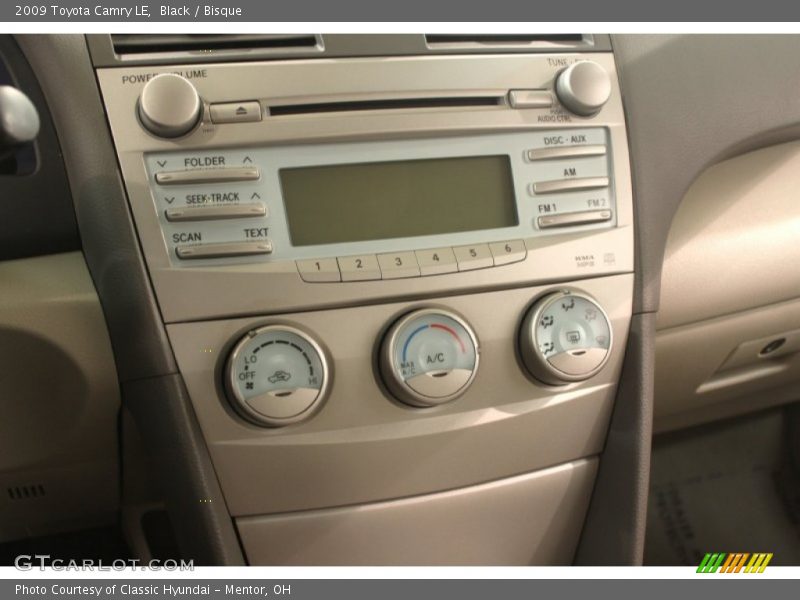 Black / Bisque 2009 Toyota Camry LE