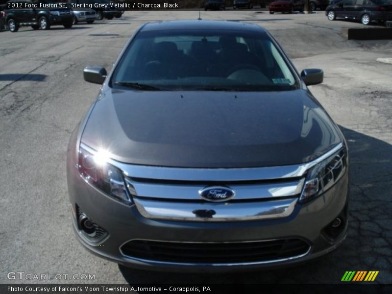 Sterling Grey Metallic / Charcoal Black 2012 Ford Fusion SE