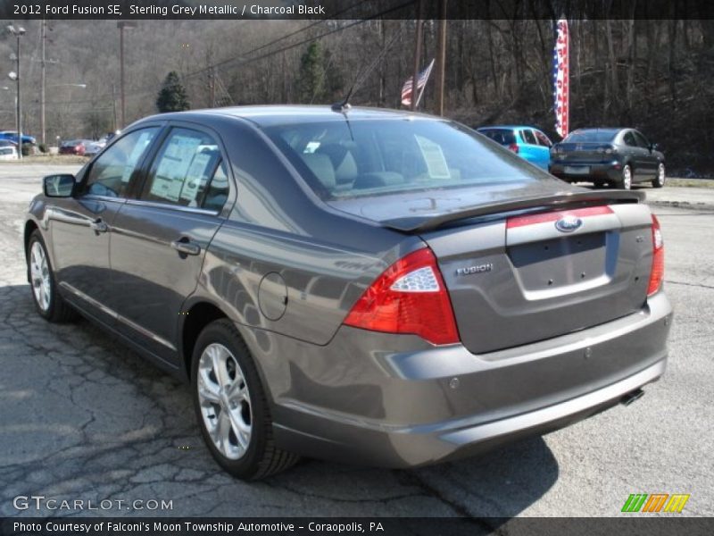 Sterling Grey Metallic / Charcoal Black 2012 Ford Fusion SE
