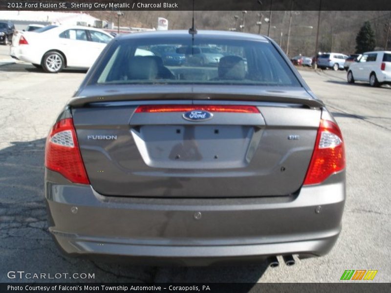 Sterling Grey Metallic / Charcoal Black 2012 Ford Fusion SE