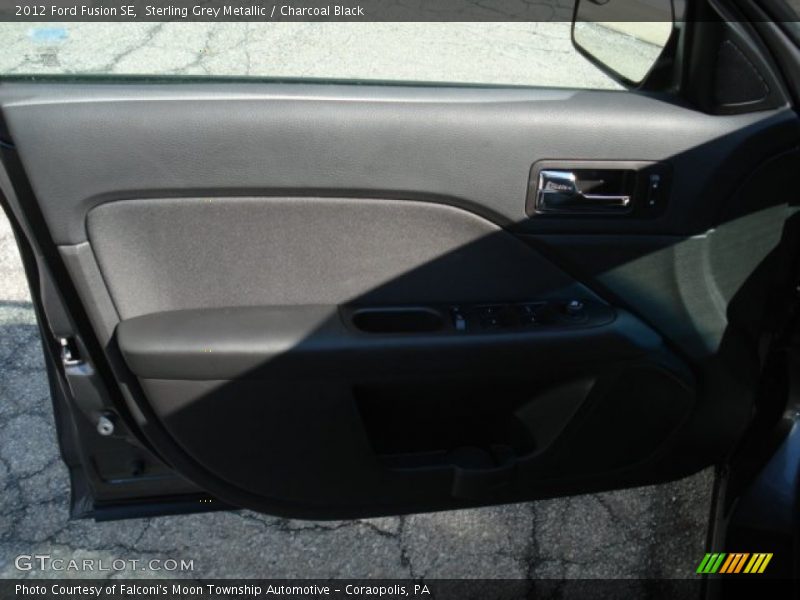 Sterling Grey Metallic / Charcoal Black 2012 Ford Fusion SE
