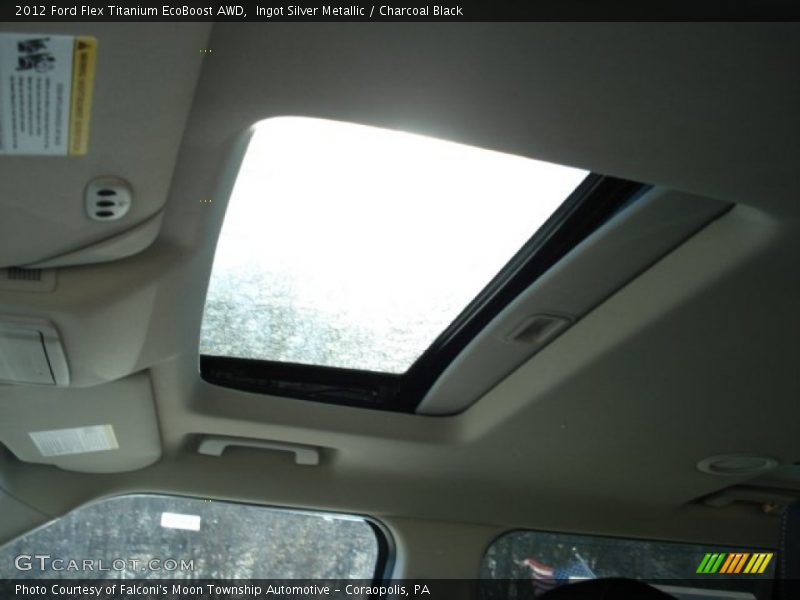 Sunroof of 2012 Flex Titanium EcoBoost AWD