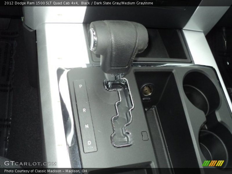 Black / Dark Slate Gray/Medium Graystone 2012 Dodge Ram 1500 SLT Quad Cab 4x4
