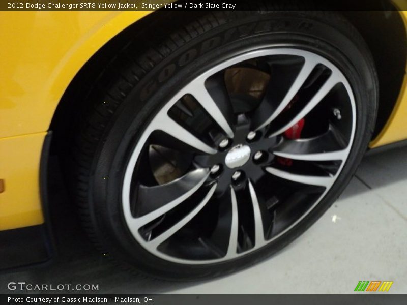 Stinger Yellow / Dark Slate Gray 2012 Dodge Challenger SRT8 Yellow Jacket