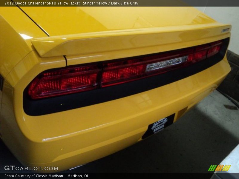 Stinger Yellow / Dark Slate Gray 2012 Dodge Challenger SRT8 Yellow Jacket