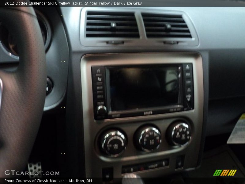 Stinger Yellow / Dark Slate Gray 2012 Dodge Challenger SRT8 Yellow Jacket