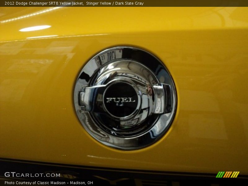 Stinger Yellow / Dark Slate Gray 2012 Dodge Challenger SRT8 Yellow Jacket