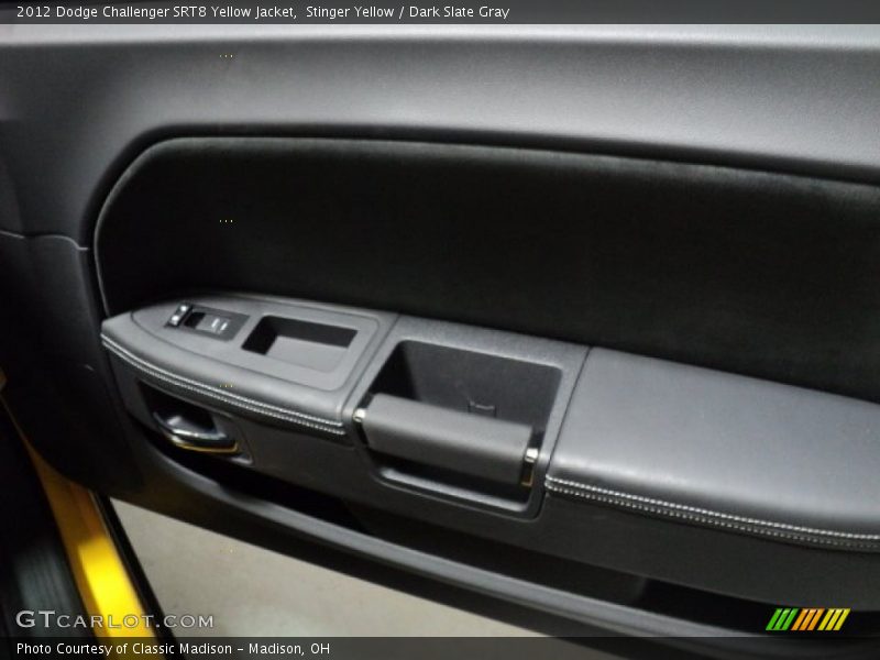 Stinger Yellow / Dark Slate Gray 2012 Dodge Challenger SRT8 Yellow Jacket