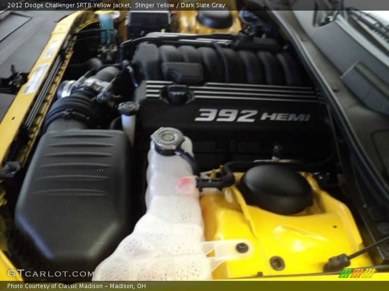 Stinger Yellow / Dark Slate Gray 2012 Dodge Challenger SRT8 Yellow Jacket