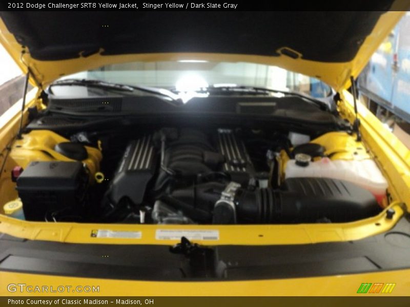 Stinger Yellow / Dark Slate Gray 2012 Dodge Challenger SRT8 Yellow Jacket