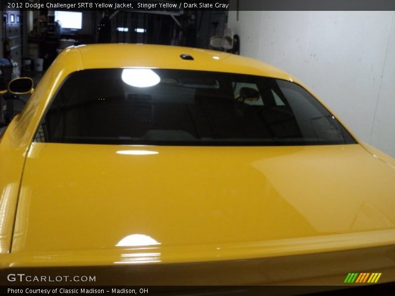 Stinger Yellow / Dark Slate Gray 2012 Dodge Challenger SRT8 Yellow Jacket