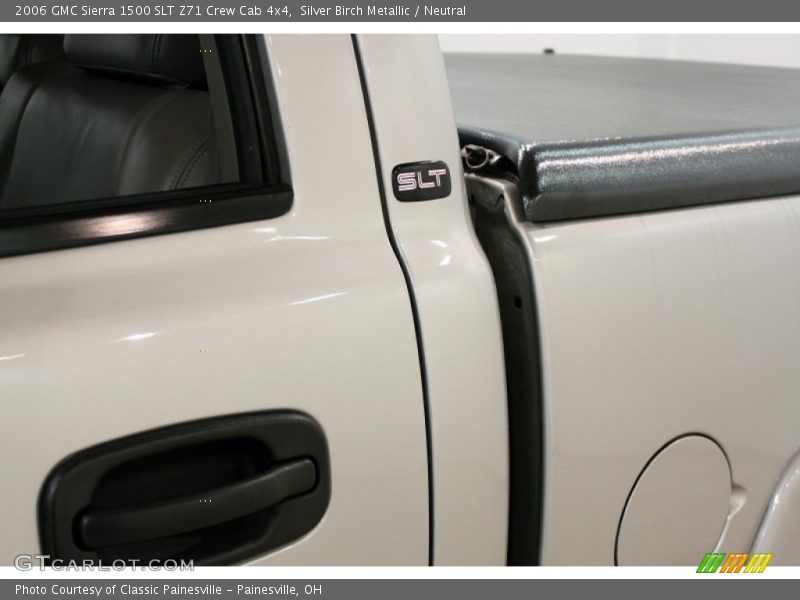 Silver Birch Metallic / Neutral 2006 GMC Sierra 1500 SLT Z71 Crew Cab 4x4