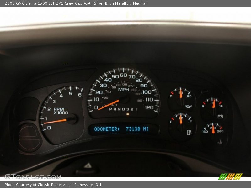 Silver Birch Metallic / Neutral 2006 GMC Sierra 1500 SLT Z71 Crew Cab 4x4