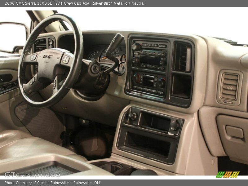 Silver Birch Metallic / Neutral 2006 GMC Sierra 1500 SLT Z71 Crew Cab 4x4