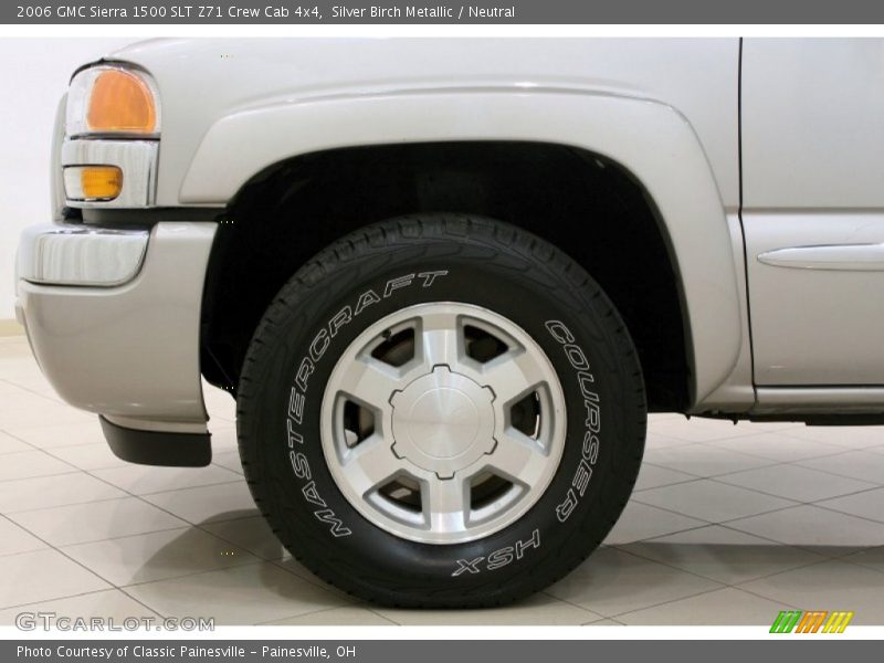 Silver Birch Metallic / Neutral 2006 GMC Sierra 1500 SLT Z71 Crew Cab 4x4