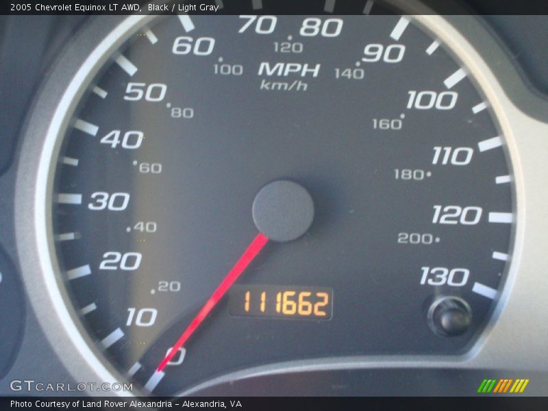 Black / Light Gray 2005 Chevrolet Equinox LT AWD