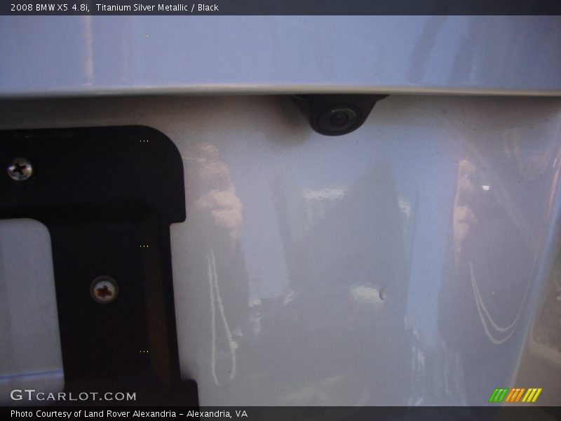 Titanium Silver Metallic / Black 2008 BMW X5 4.8i