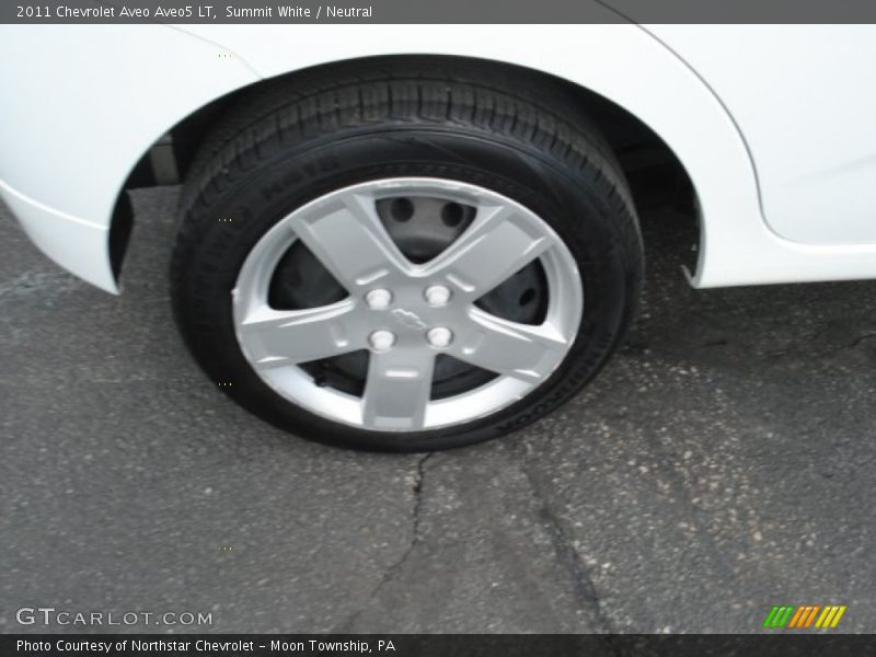 Summit White / Neutral 2011 Chevrolet Aveo Aveo5 LT