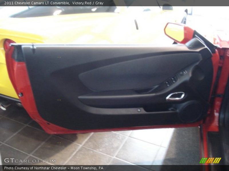 Victory Red / Gray 2011 Chevrolet Camaro LT Convertible