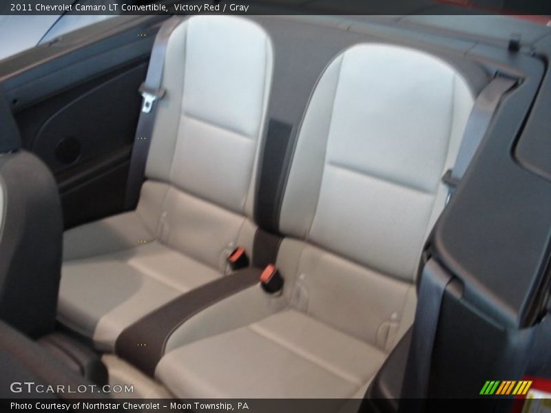 Victory Red / Gray 2011 Chevrolet Camaro LT Convertible