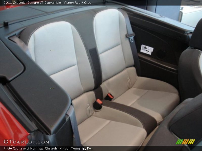 Victory Red / Gray 2011 Chevrolet Camaro LT Convertible