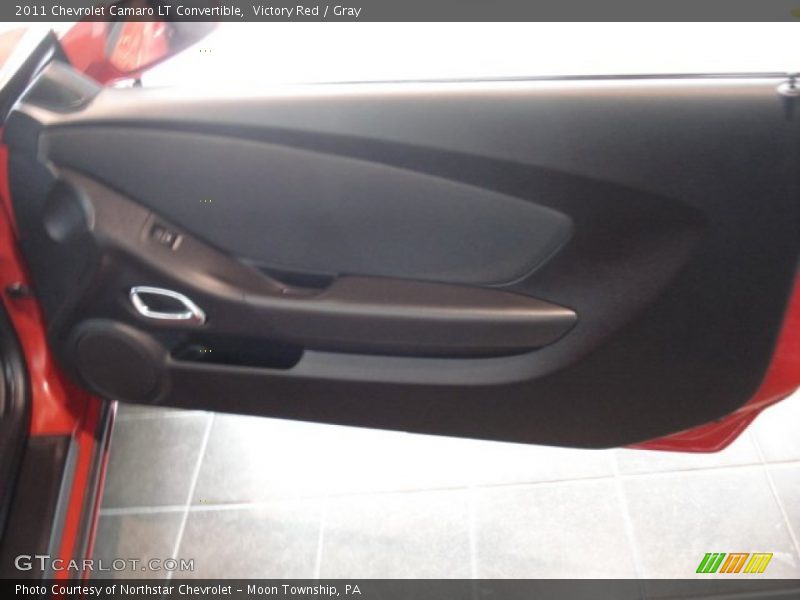 Victory Red / Gray 2011 Chevrolet Camaro LT Convertible