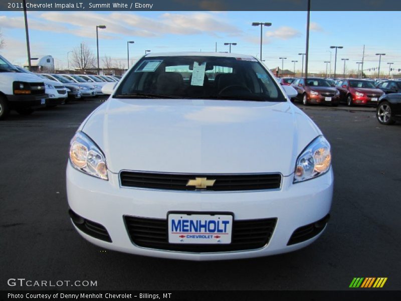 Summit White / Ebony 2011 Chevrolet Impala LT