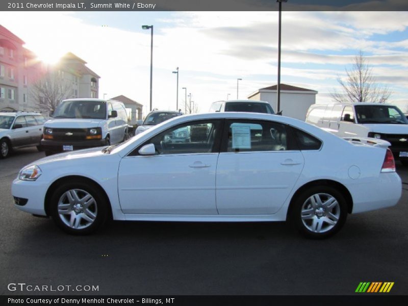 Summit White / Ebony 2011 Chevrolet Impala LT