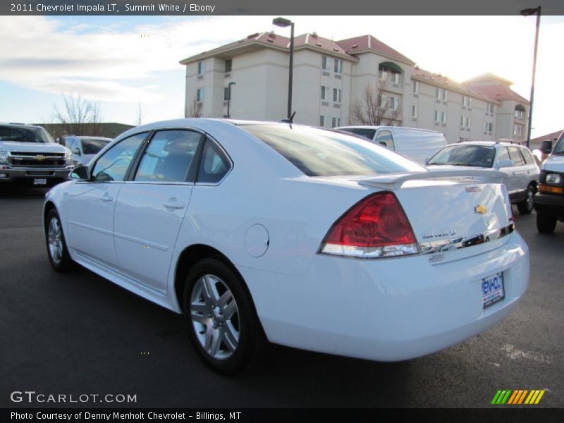 Summit White / Ebony 2011 Chevrolet Impala LT