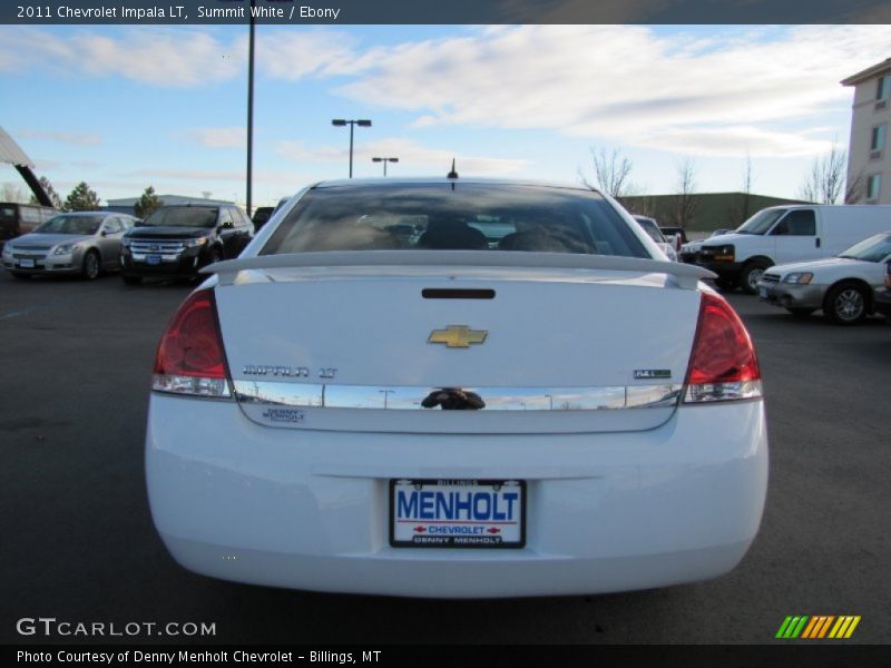 Summit White / Ebony 2011 Chevrolet Impala LT