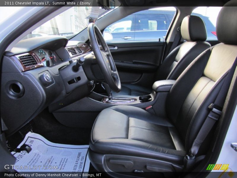 Summit White / Ebony 2011 Chevrolet Impala LT