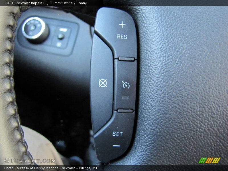 Summit White / Ebony 2011 Chevrolet Impala LT