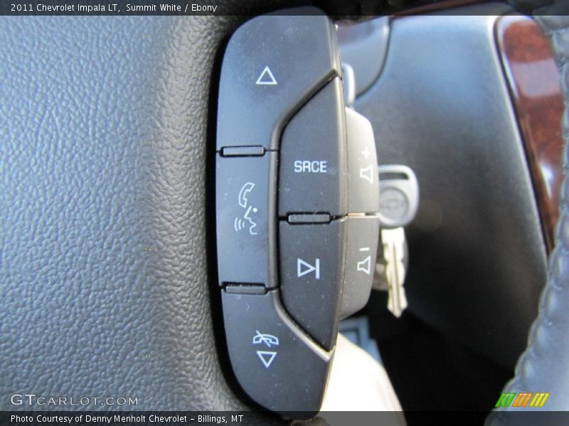 Summit White / Ebony 2011 Chevrolet Impala LT