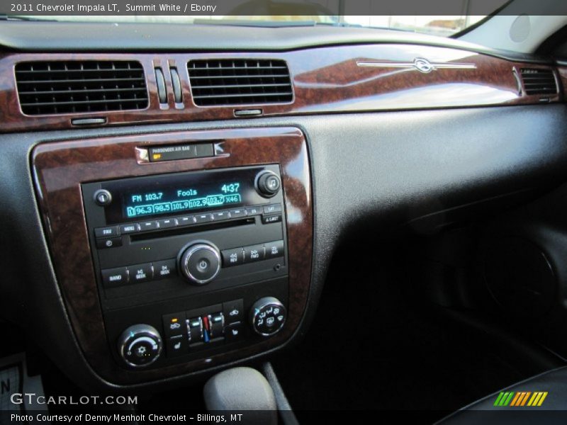 Summit White / Ebony 2011 Chevrolet Impala LT