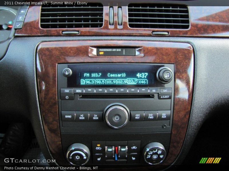 Summit White / Ebony 2011 Chevrolet Impala LT