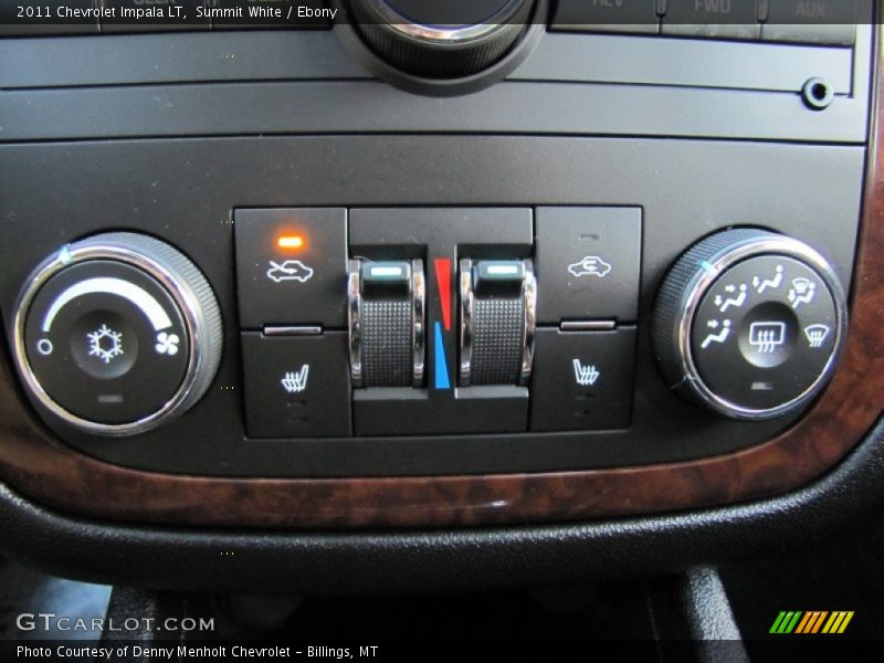Summit White / Ebony 2011 Chevrolet Impala LT