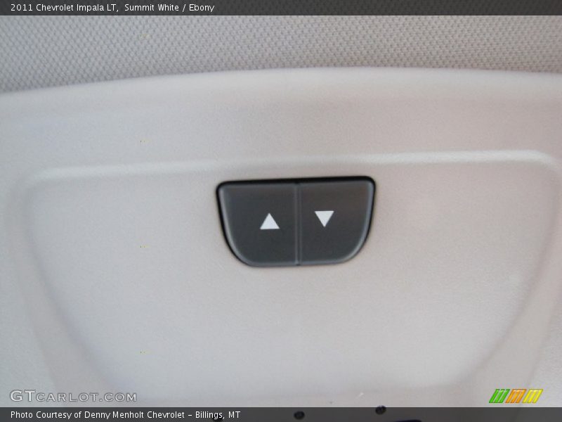 Summit White / Ebony 2011 Chevrolet Impala LT